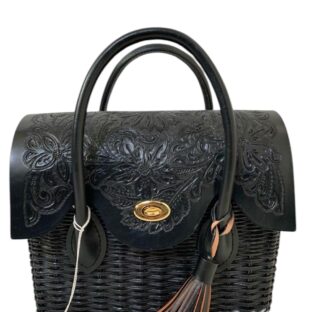 ランクS 未使用タグ付き　カービングトライブス　カービングバッグ　ハンドバッグ